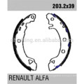 piezas de recambio GS8538 0060703319 para Renault reline brake shoes